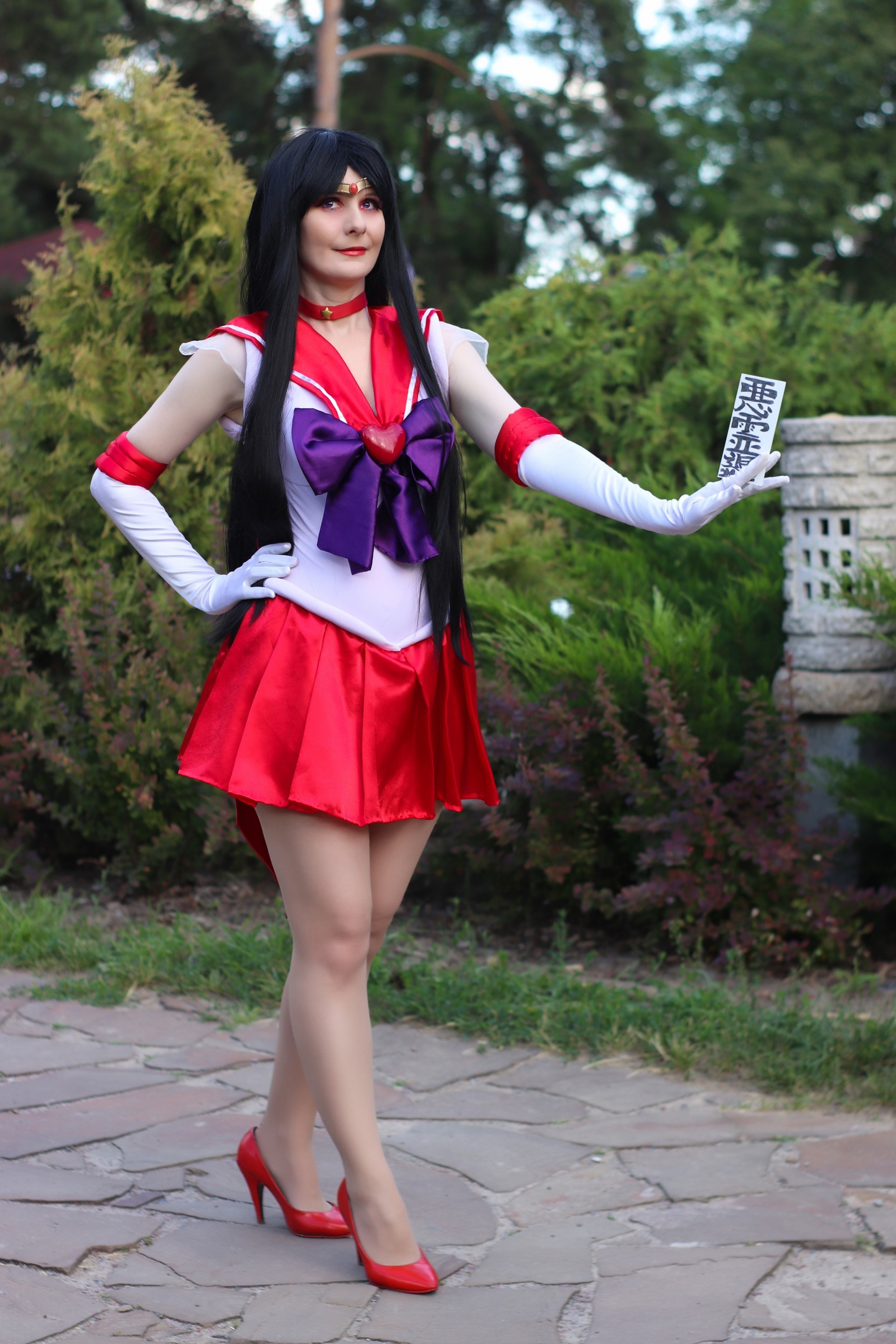 Minako Aino в образе Sailor Mars