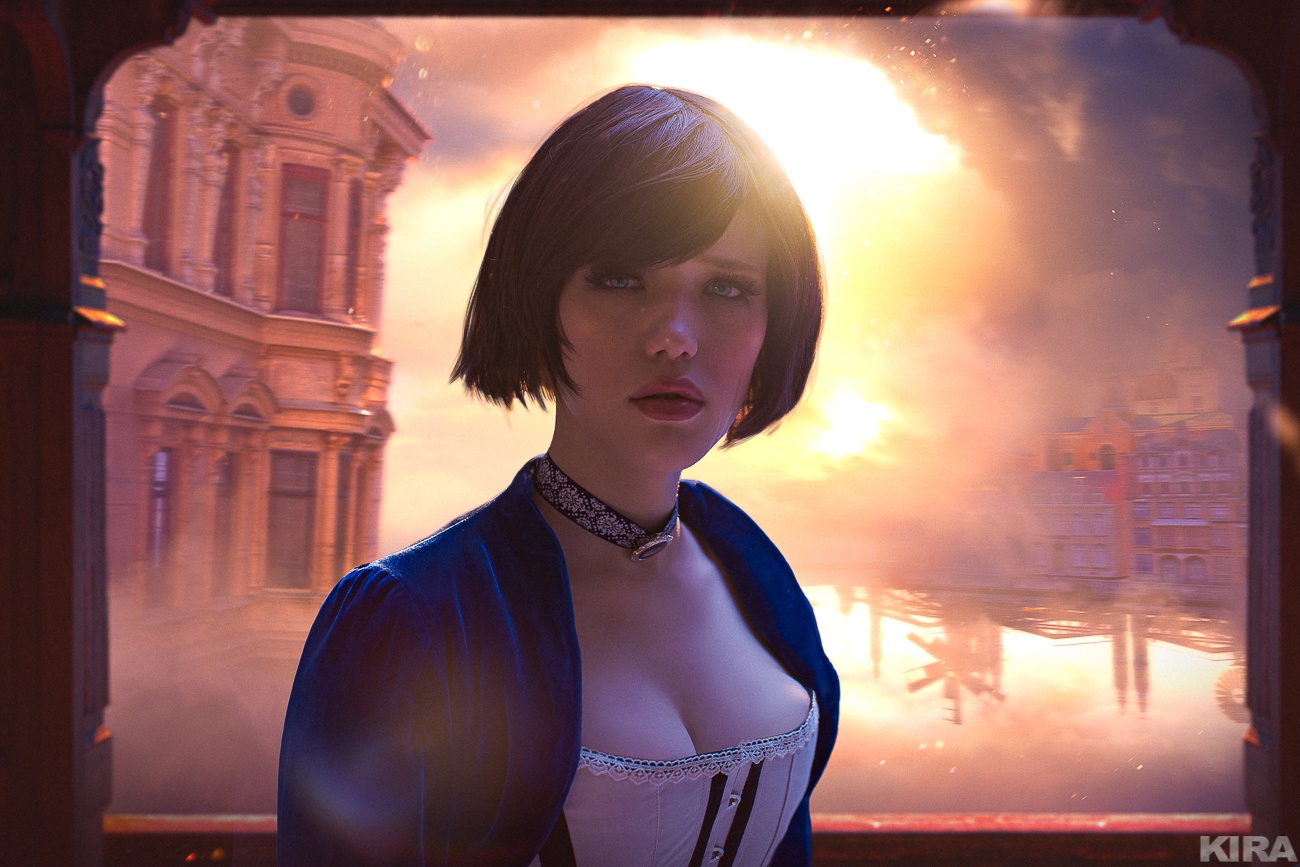 Косплей на Элизабет  из игры BioShock Infinite