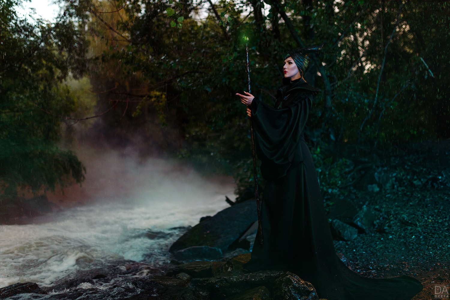 Косплей на Малефисенту и Аврору из Maleficent